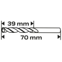 WIERTŁO DO METALU HSS-Co, 3.5 mm 57-023 NEO TOOLS