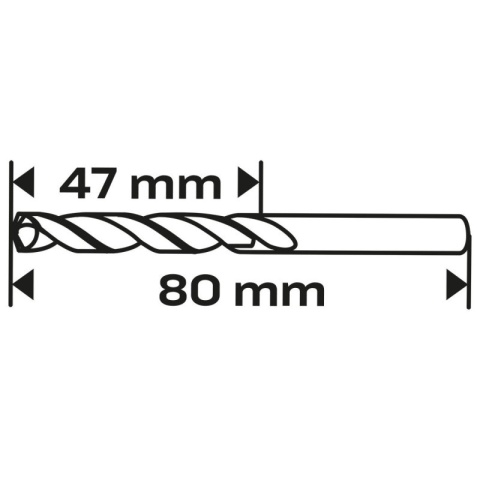 WIERTŁO DO METALU HSS-Co, 4.5 mm 57-028 NEO TOOLS