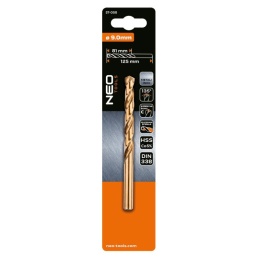 WIERTŁO DO METALU HSS-Co, 9.0 mm 57-050 NEO TOOLS