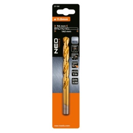 WIERTŁO DO METALU HSS-TiN, 11.0 mm 57-158 NEO TOOLS