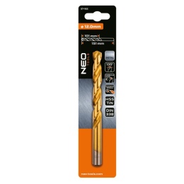 WIERTŁO DO METALU HSS-TiN, 12.0 mm 57-162 NEO TOOLS