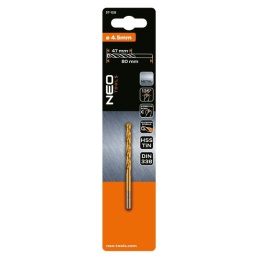 WIERTŁO DO METALU HSS-TiN, 4.5 mm 57-128 NEO TOOLS