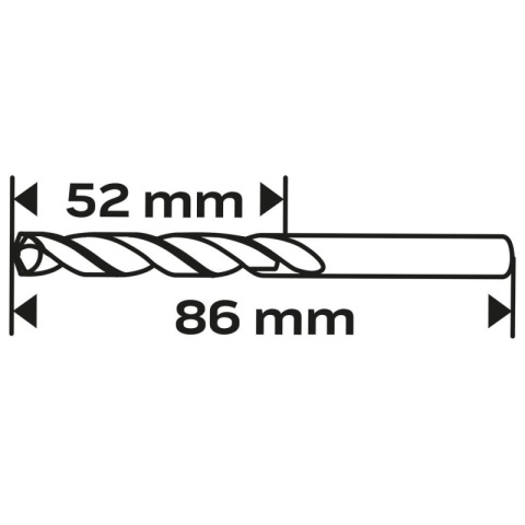 WIERTŁO DO METALU HSS-TiN, 4.8 mm 57-130 NEO TOOLS