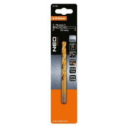 WIERTŁO DO METALU HSS-TiN, 8.5 mm 57-148 NEO TOOLS