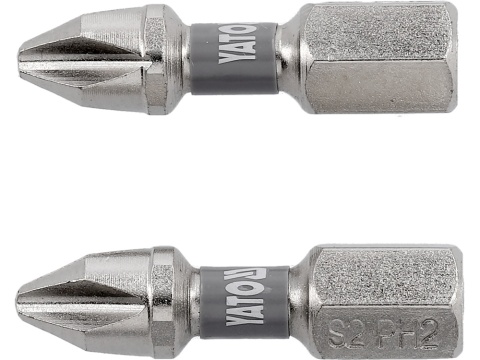 BITY 1/4"X25 MM PH2 2 SZT Ni YT-78001 YATO
