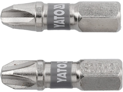 BITY 1/4"X25 MM PH3 2 SZT Ni YT-78002 YATO