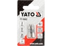 BITY 1/4"X25 MM PH3 2 SZT Ni YT-78002 YATO