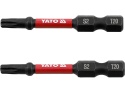 BITY UDAROWE 1/4"X50 MM T20 2 SZT YT-78053 YATO