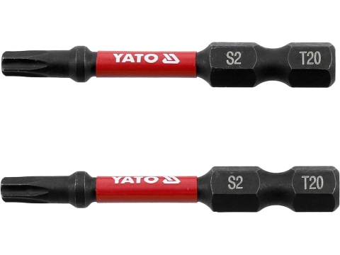 BITY UDAROWE 1/4"X50 MM T20 2 SZT YT-78053 YATO