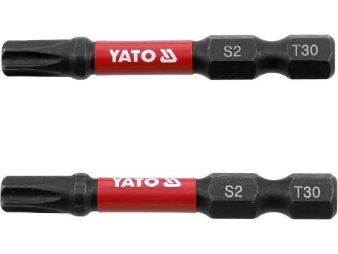 BITY UDAROWE 1/4"X50 MM T30 2 SZT YT-78056 YATO