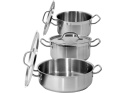 GARNEK NISKI Z POKRYWKĄ SS 40x25 31,4L YG-00045 YATO