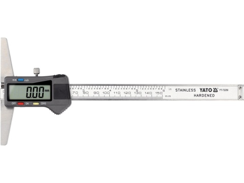 GŁĘBOKOŚCIOMIERZ ELEKTRONICZNY 150 MM YT-72250 YATO