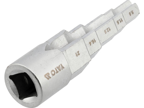 KLUCZ STOPNIOWY Z ADAPTEREM 1/2" YT-03319 YATO