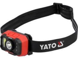 LATARKA CZOŁOWA 1000LM AKU,CZUJNIK RUCHU YT-085942 YATO