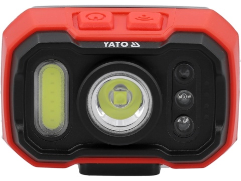 LATARKA CZOŁOWA 1000LM AKU,CZUJNIK RUCHU YT-085942 YATO
