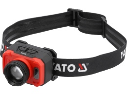 LATARKA CZOŁOWA 600LM AKU, CZUJNIK RUCH YT-085941 YATO