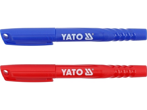 MARKERY KPL. 2 SZT / NIEBIESKI-CZERWONY YT-69301 YATO