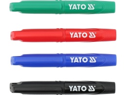MARKERY TECHNICZNE MINI OPK. 72 SZT / CZARNY-ZIELONY-NIEBIESKI-CZERWONY YT-69311 YATO