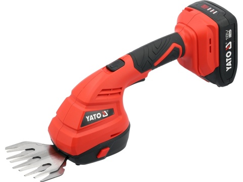 NOŻYCE DO TRAWY I ŻYWOPŁOTU 18V Z BATERIĄ 2AH I ŁADOWARKĄ, BRUSHLESS YT-828335 YATO