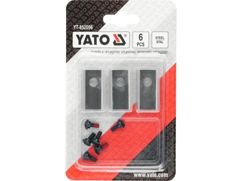 OSTRZA DO ROBOTA, 2 ZESTAWY, 6 SZT YT-852096 YATO