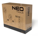 WENTYLATOR PODŁOGOWY 50W, ŚR. 40 cm, 3 PRĘDKOŚCI, OSCYLACJA, BIAŁY 90-015 NEO TOOLS