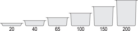 POJEMNIK PERFOROWANY GN 1/2 150 SS YG-00357 YATO