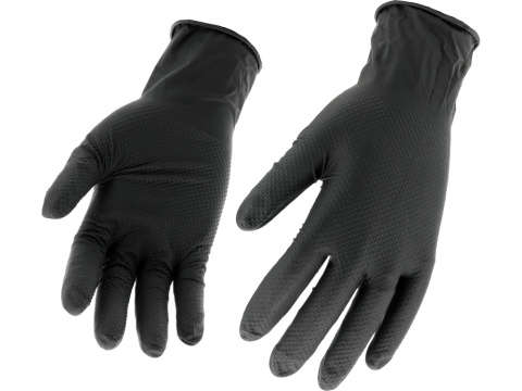 RĘKAWICE NITRYLOWE MOCNE TEKSTURA DIAMENTU 50 SZT R. 2XL YT-74744 YATO