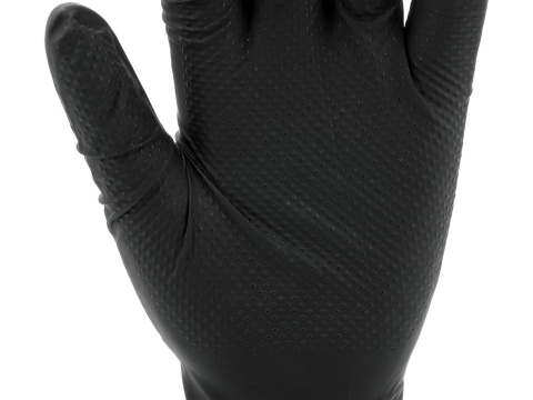 RĘKAWICE NITRYLOWE MOCNE TEKSTURA DIAMENTU 50 SZT R. 2XL YT-74744 YATO