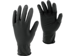RĘKAWICE NITRYLOWE MOCNE TEKSTURA DIAMENTU 50 SZT R. XL YT-74743 YATO