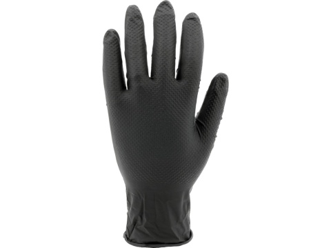 RĘKAWICE NITRYLOWE MOCNE TEKSTURA DIAMENTU 50 SZT R. L YT-74742 YATO