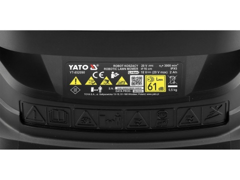 ROBOT KOSZĄCY DO 300M2 YT-852090 YATO