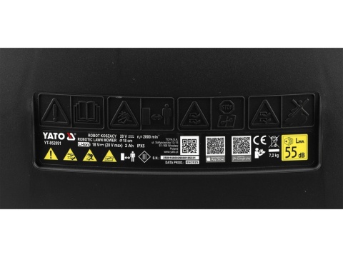 ROBOT KOSZĄCY DO 800M2 YT-852092 YATO