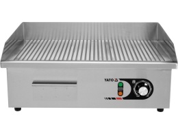 ELEKTRYCZNA PŁYTA GRILLOWA RYFLOWANA 55CM YG-04587 YATO