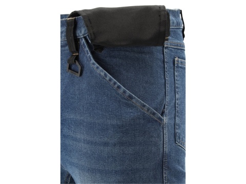 SPODNIE STRETCH JEANS DARK BLUE R. L YT-79052 YATO