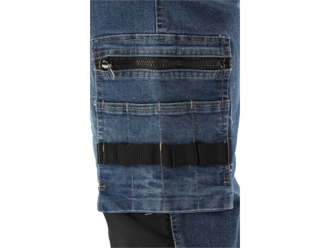 SPODNIE STRETCH JEANS DARK BLUE R. L YT-79052 YATO