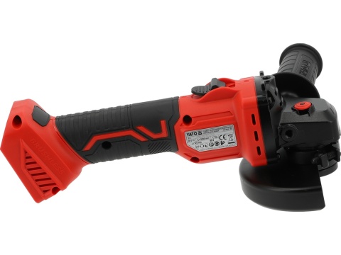 SZLIFIERKA KĄTOWA AKUMULATOROWA BEZSZCZOTKOWA 18V 125 MM (KORPUS) YT-828253 YATO
