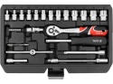 ZESTAW NARZĘDZIOWY 1/4" 68 PCS YT-14502 YATO