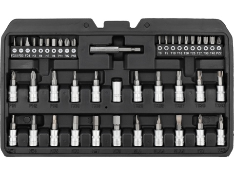 ZESTAW NARZĘDZIOWY 1/4" 68 PCS YT-14502 YATO