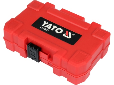 ZESTAW UDARO KOŃCÓWEK ŚRUBOKRĘ 54 SZT. YT-04617 YATO
