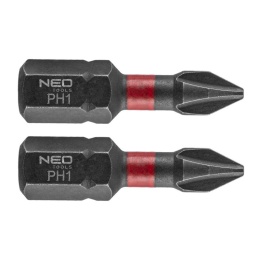 BITY UDAROWE PH1 x 25 mm, 2 szt. 56-500 NEO TOOLS