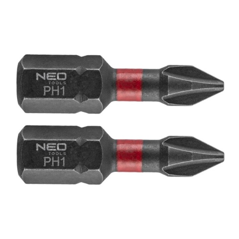 BITY UDAROWE PH1 x 25 mm, 2 szt. 56-500 NEO TOOLS