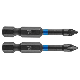 BITY UDAROWE PZ1 x 50 mm, 2 szt. 56-521 NEO TOOLS