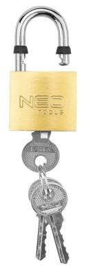 KŁÓDKA 30 mm, 3 KLUCZE 85-050 NEO TOOLS
