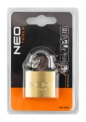 KŁÓDKA 30 mm, 3 KLUCZE 85-050 NEO TOOLS