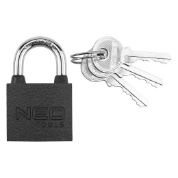 KŁÓDKA 30 mm, 3 KLUCZE 85-056 NEO TOOLS