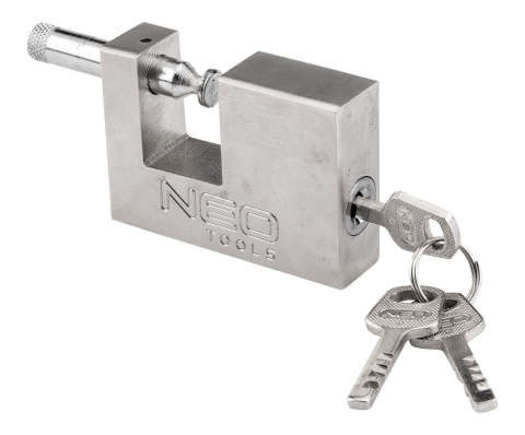 KŁÓDKA TRZPIENIOWA 70 mm, 3 KLUCZE 85-062 NEO TOOLS