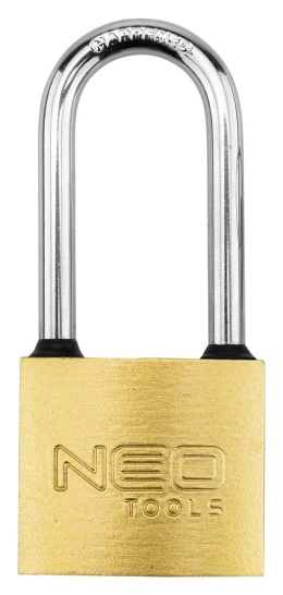 KŁÓDKA Z DŁUGIM JARZMEM 40 mm, 3 KLUCZE 85-054 NEO TOOLS