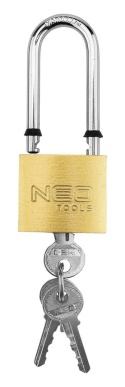 KŁÓDKA Z DŁUGIM JARZMEM 40 mm, 3 KLUCZE 85-054 NEO TOOLS