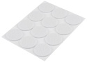 PODKŁADKI FILCOWE OKRĄGŁE SAMOPRZYLEPNE, BIAŁE 28 mm, 12 szt. 85-206 NEO TOOLS