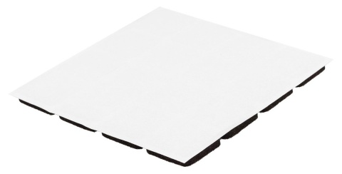 PODKŁADKI FILCOWE SAMOPRZYLEPNE, CIEMNOBRĄZOWE 25X25 mm, 16 szt. 85-212 NEO TOOLS